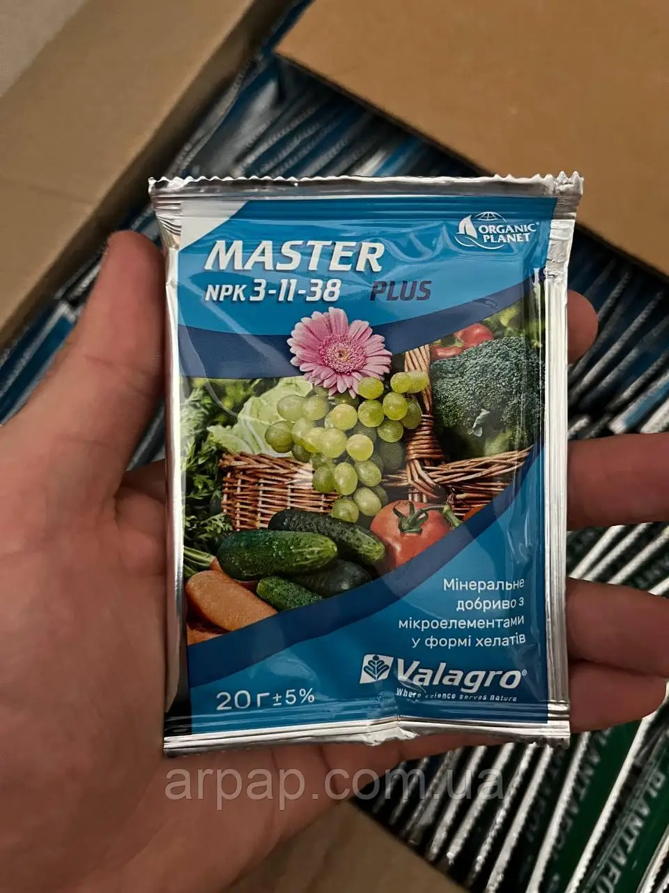 6152725768_w640_h640_kompleksne-dobrivo-majster Мастер 3.11.38 25грам - Зображення 1